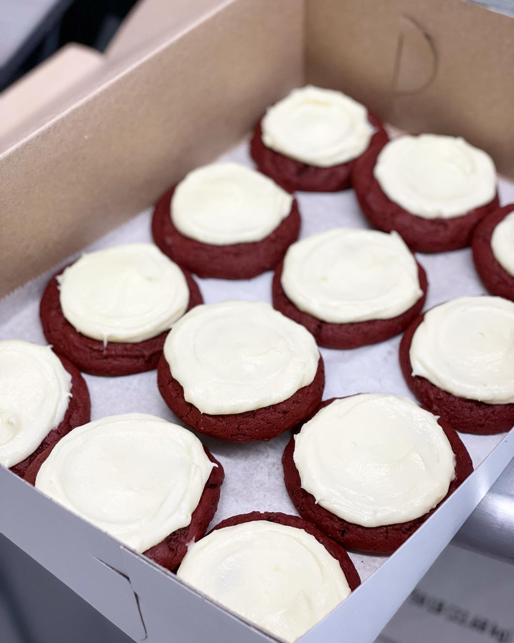Dozen Mini Red Velvet Cookies