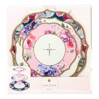 Load image into Gallery viewer, Truly Scrumptious Floral Cake Stand