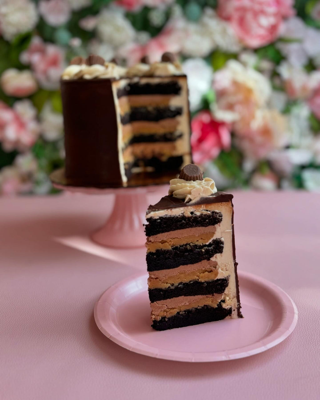 Chocolate Peanut Butter Cake