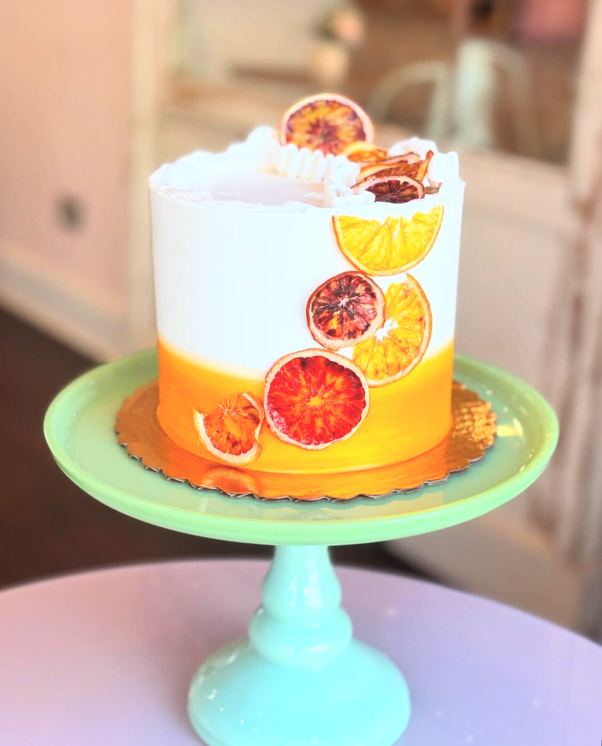 Blood Orange Olive Oil Cake