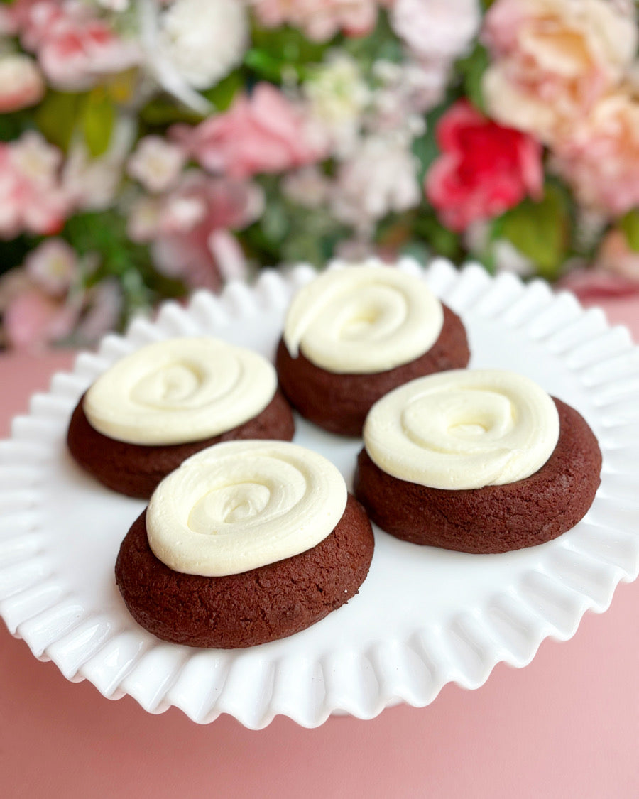 Half Dozen Red Velvet Cookies