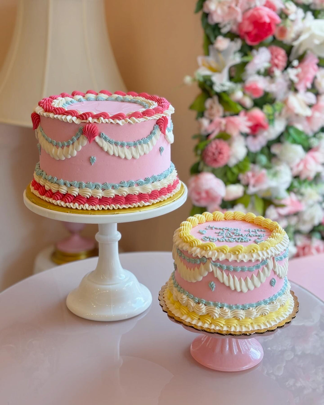 Vintage Style Cake