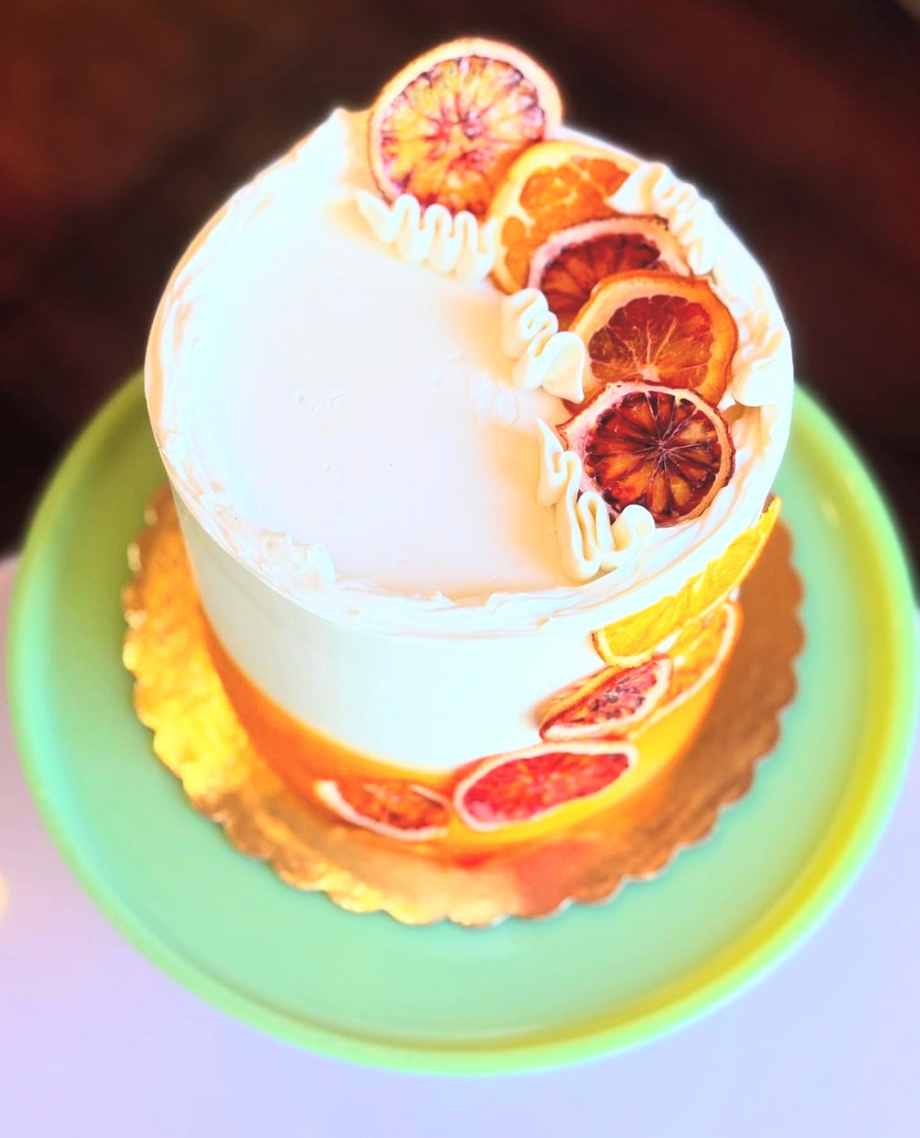 Blood Orange Olive Oil Cake