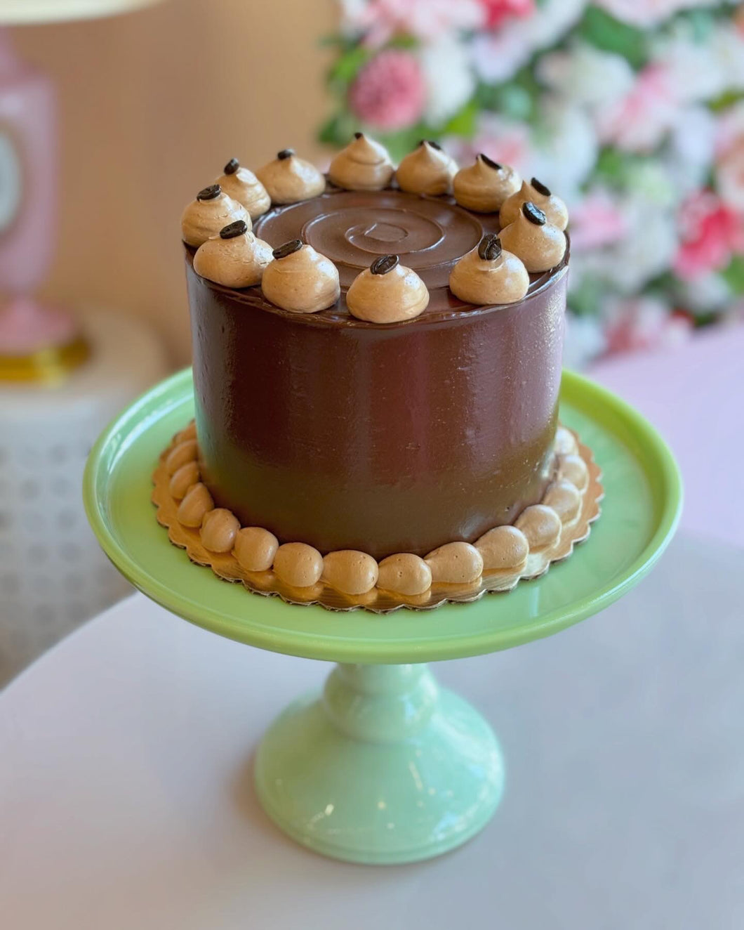 Mocha Caramel Cake