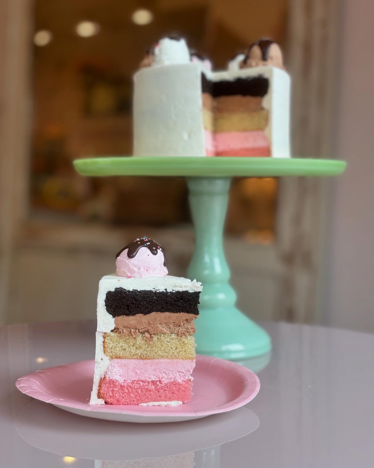 Neapolitan Cake