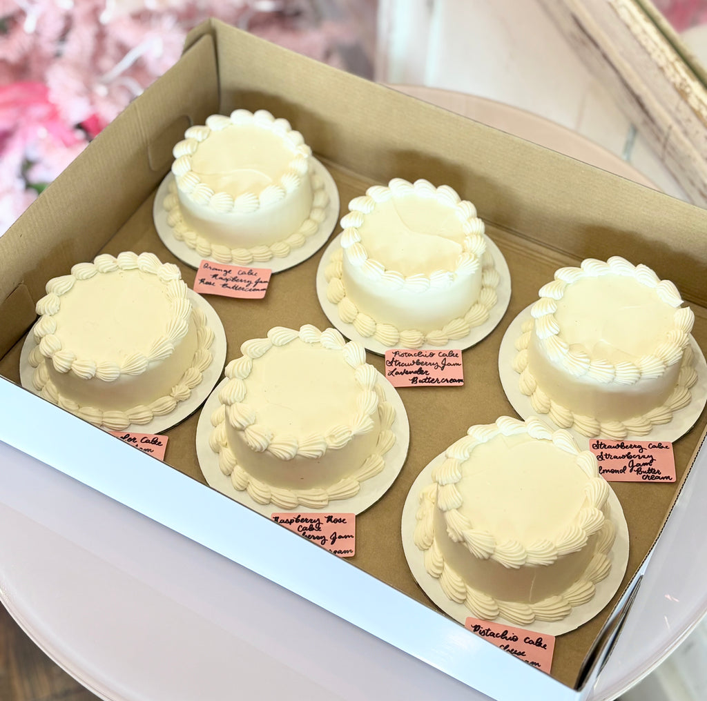 Custom Cake Tasting Box