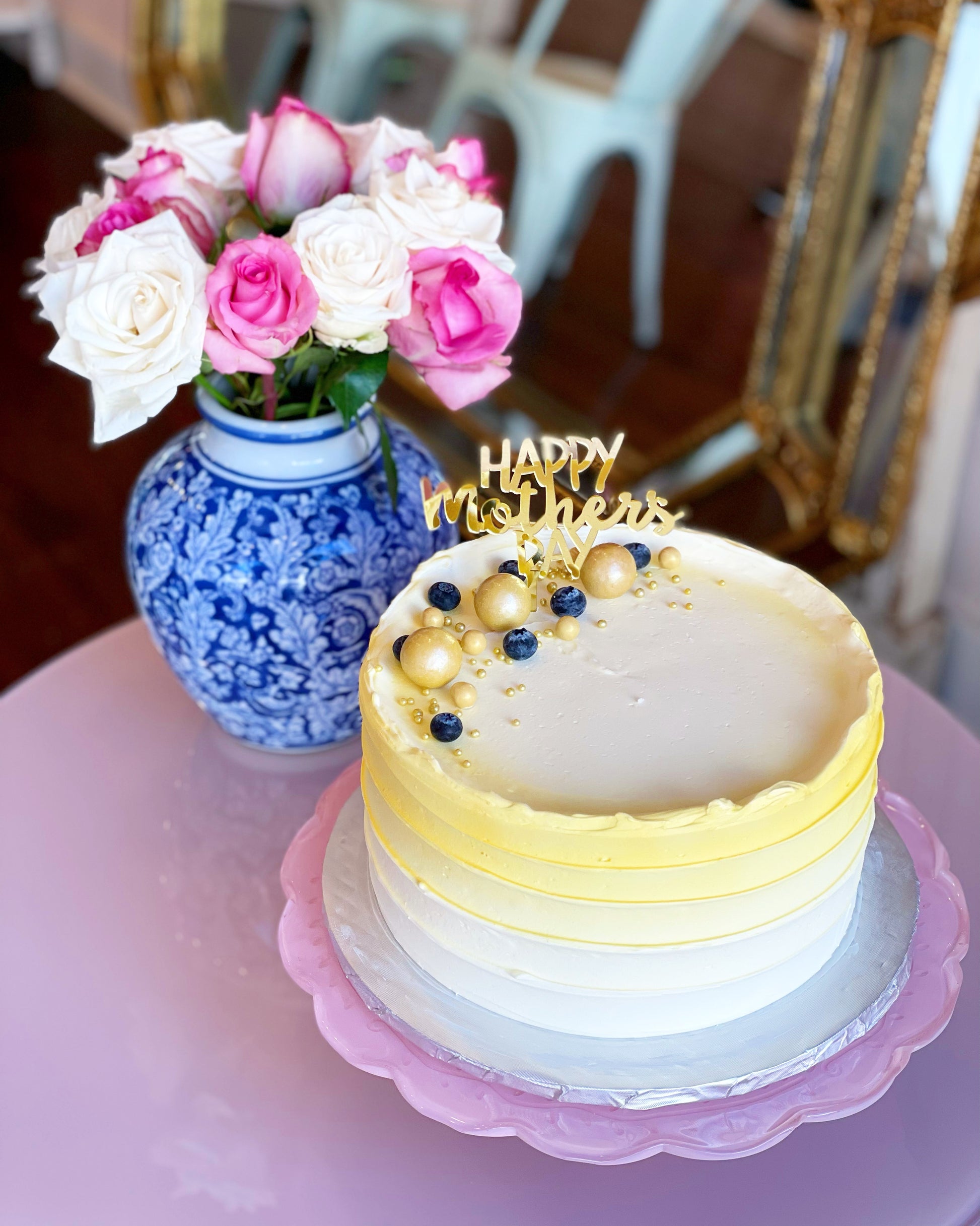 Lemon Blueberry Cake
