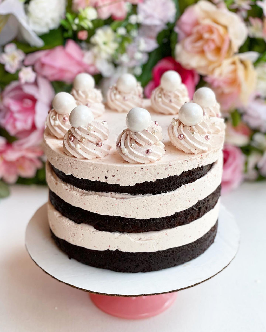 Chocolate Strawberry Cake