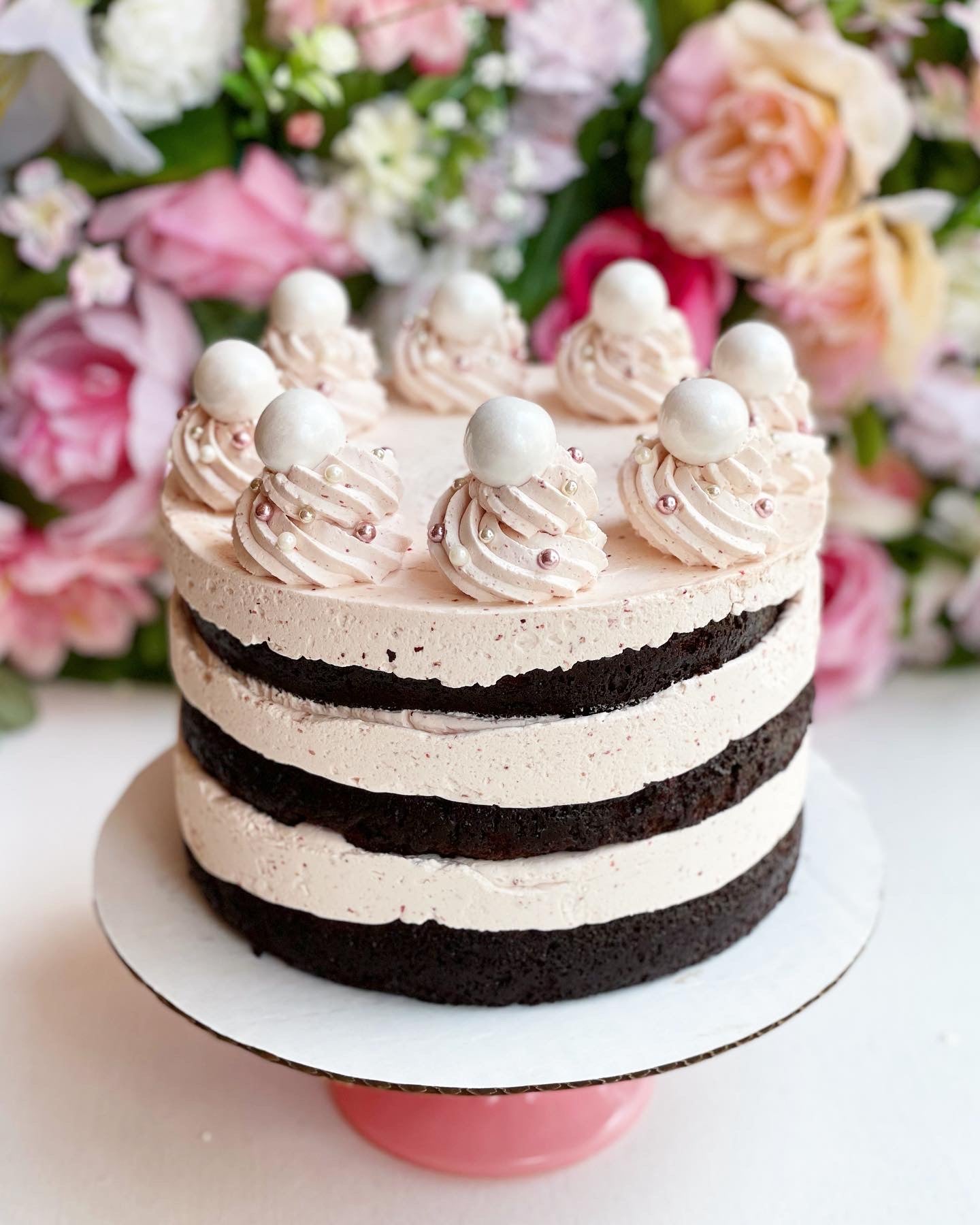 Chocolate Strawberry Cake