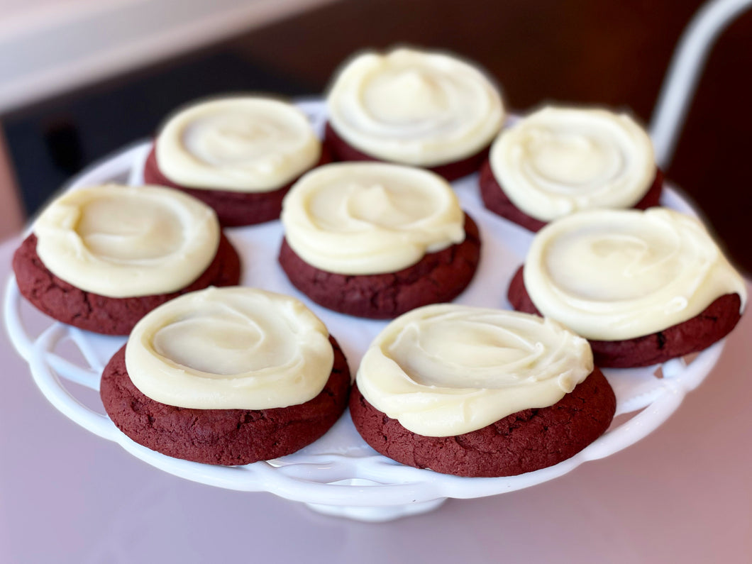 Dozen Red Velvet Cookies