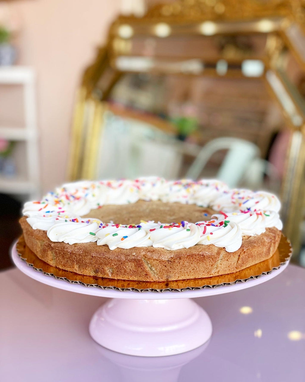 Belgian Chocolate Cookie Cake