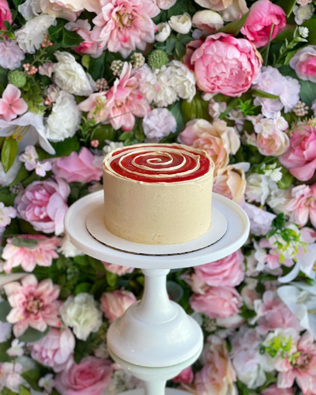Peanut Butter Jelly Cake