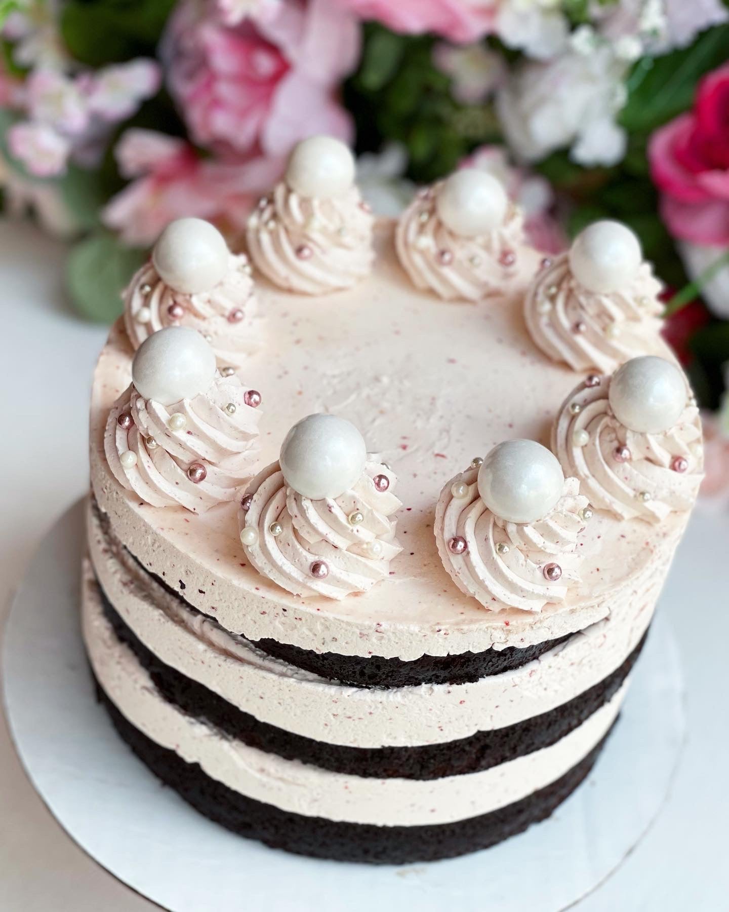 Chocolate Strawberry Cake