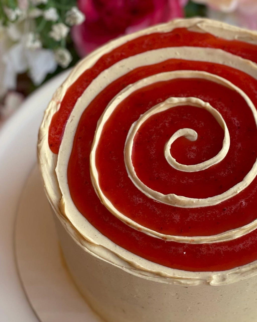 Peanut Butter Jelly Cake