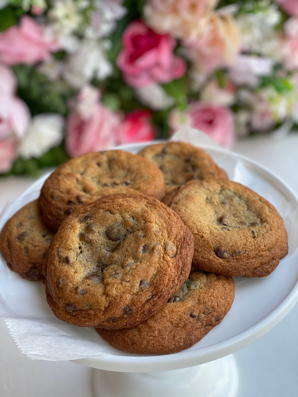 One Dozen Chocolate Chip Cookies