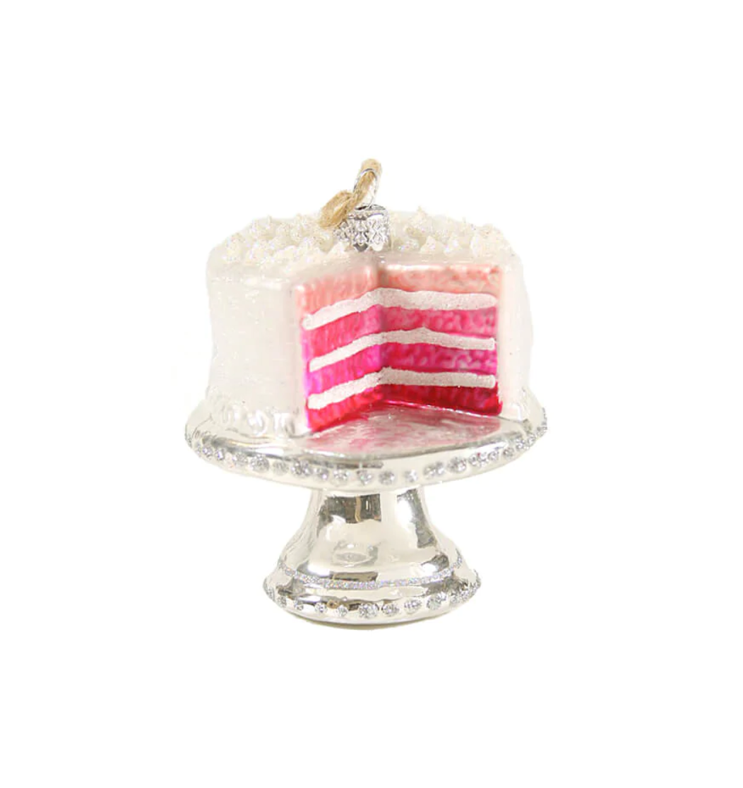 Pink Cake Ornament