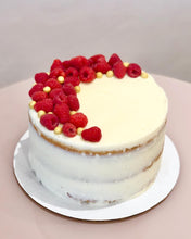 Load image into Gallery viewer, White Chocolate Raspberry Cake
