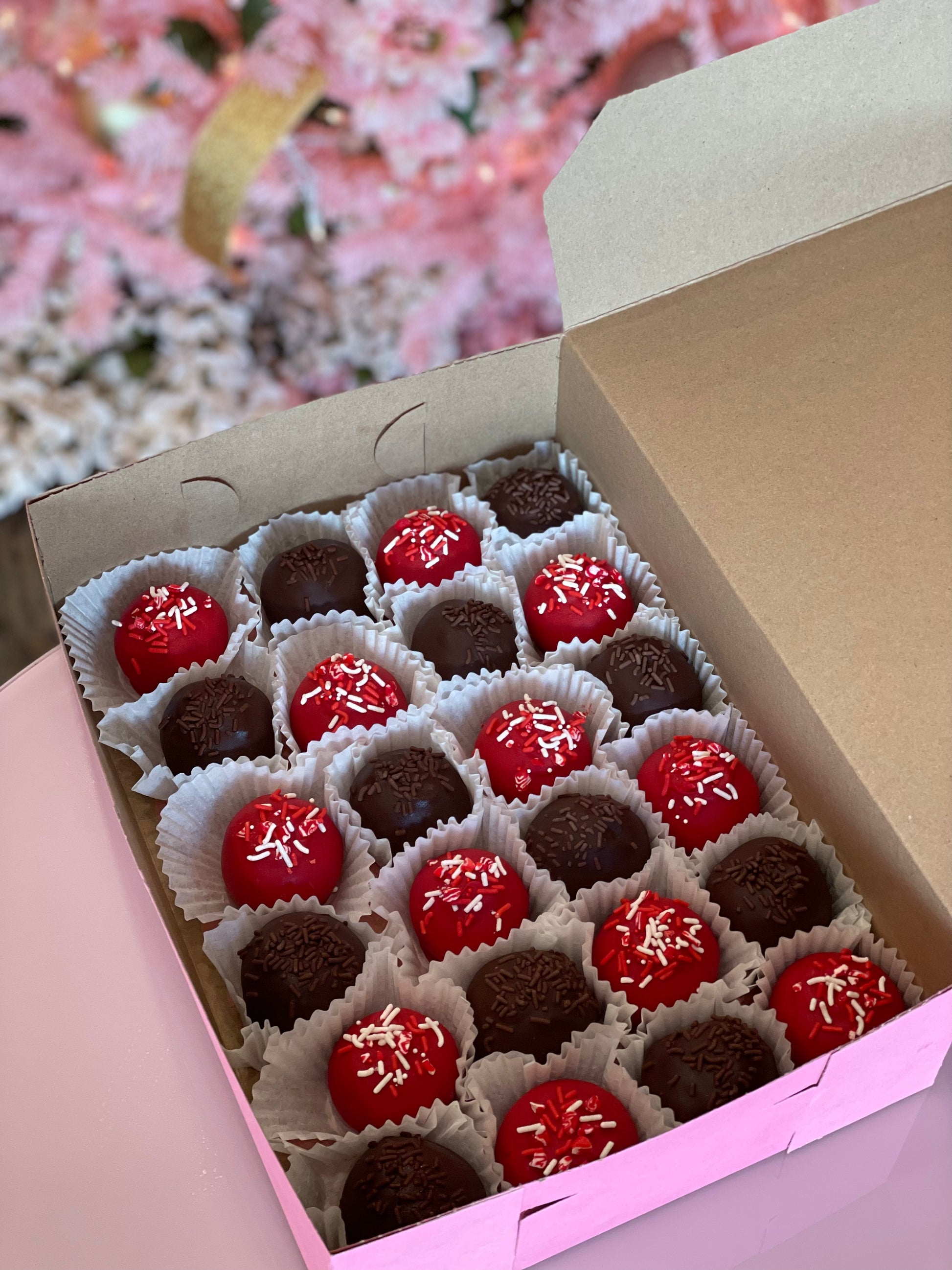 One Dozen Cake truffles