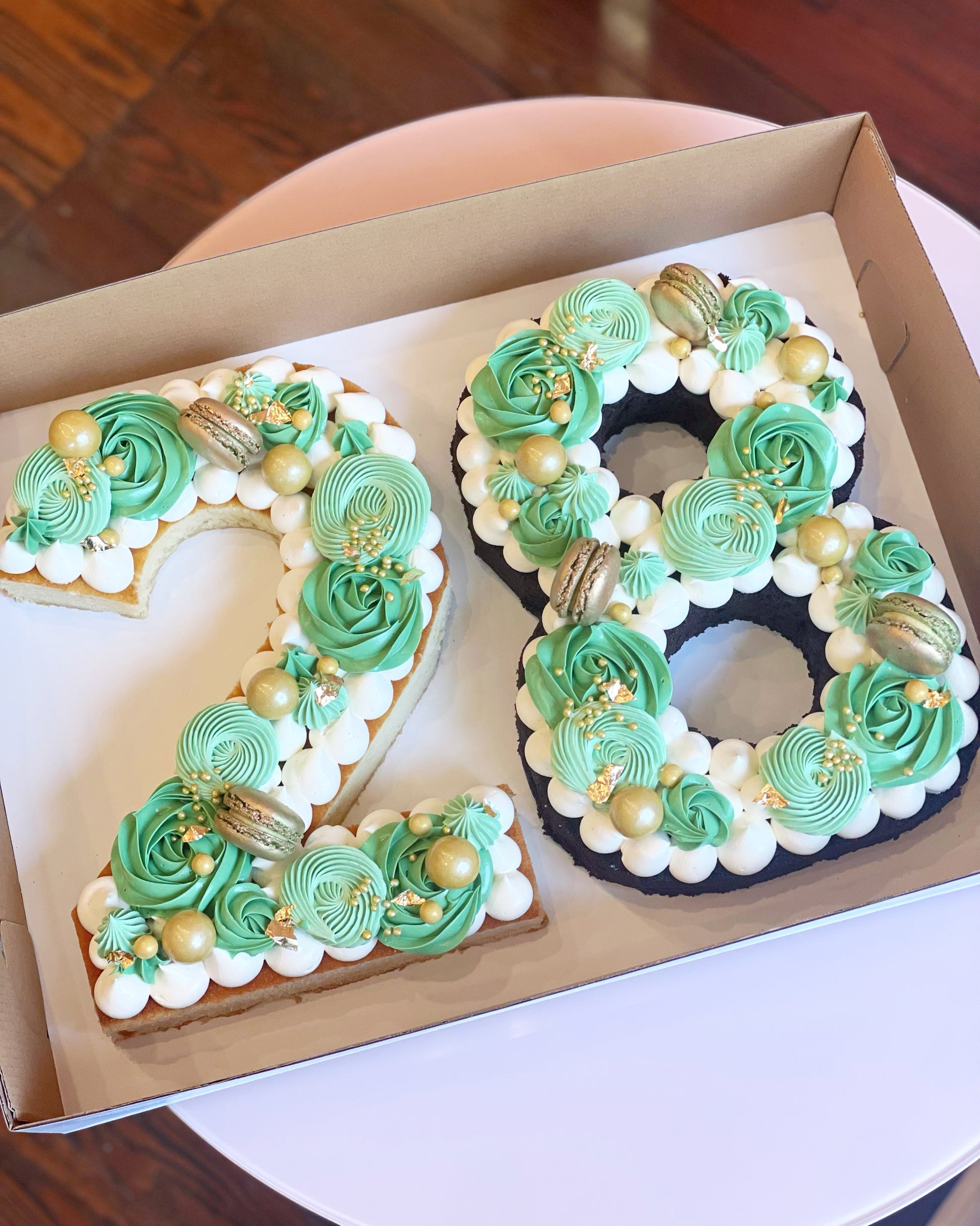 Number/Letter Cake
