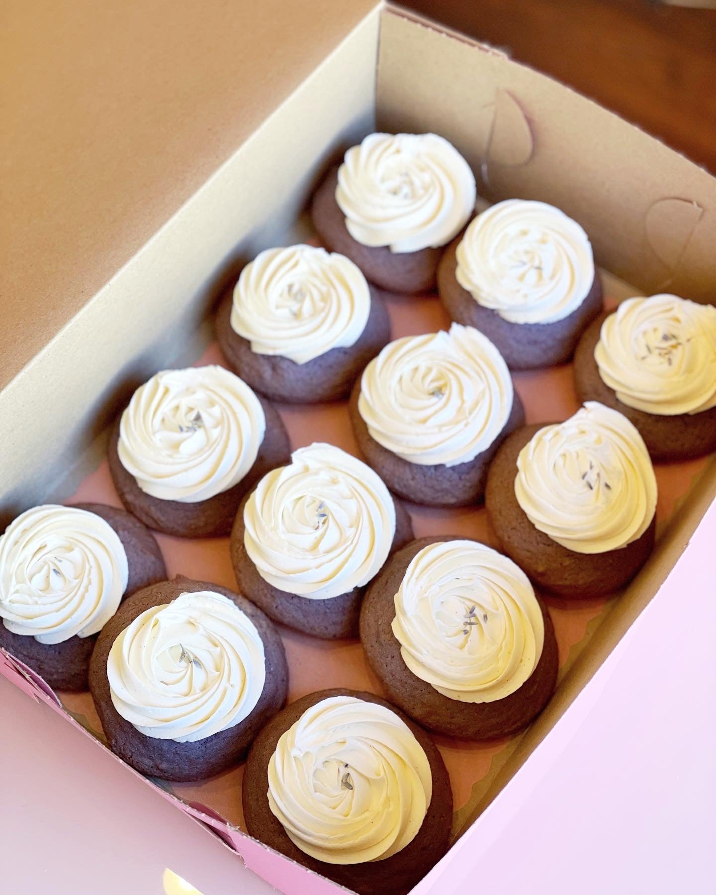 Dozen Mini Lavender Cookies