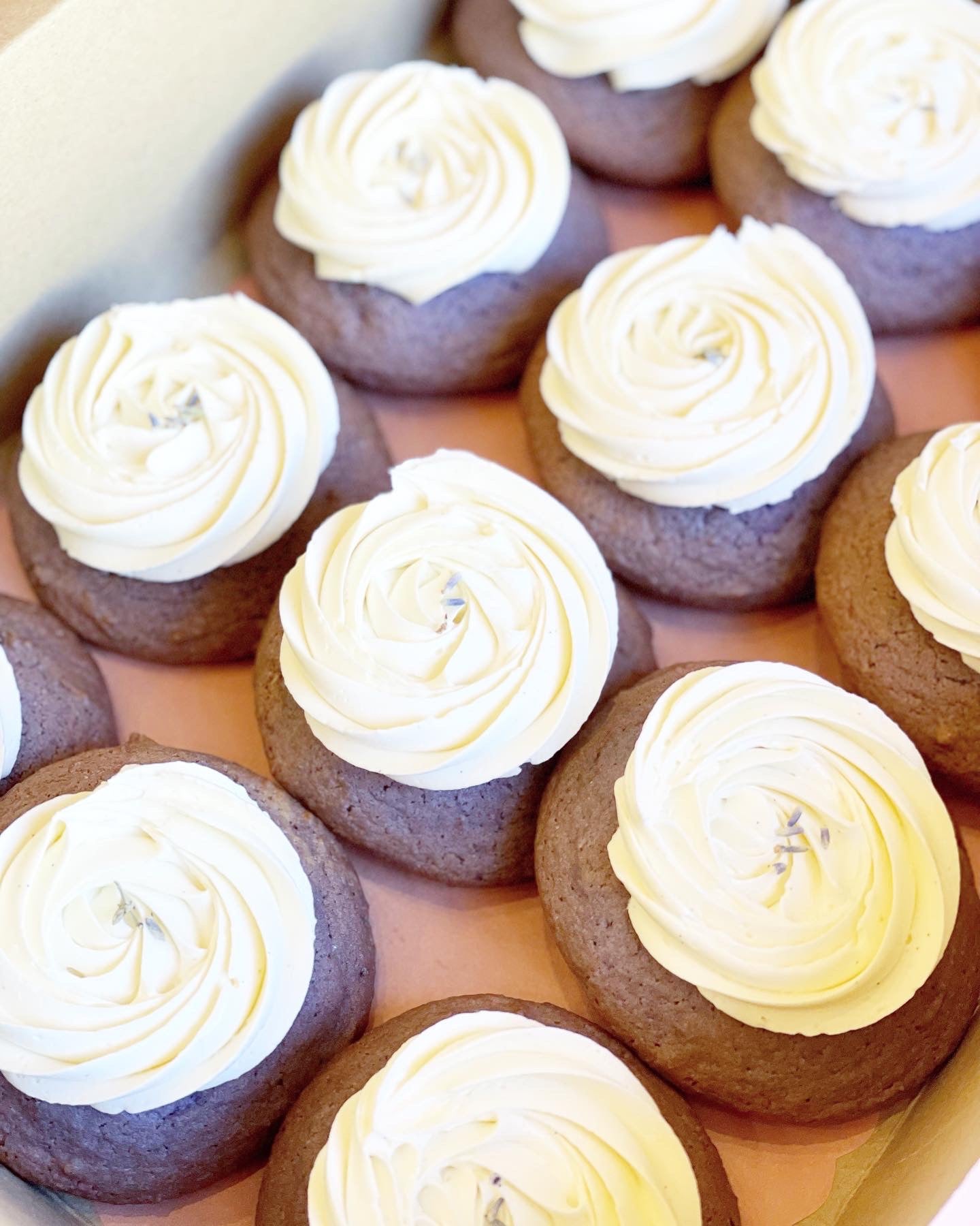 Dozen Mini Lavender Cookies